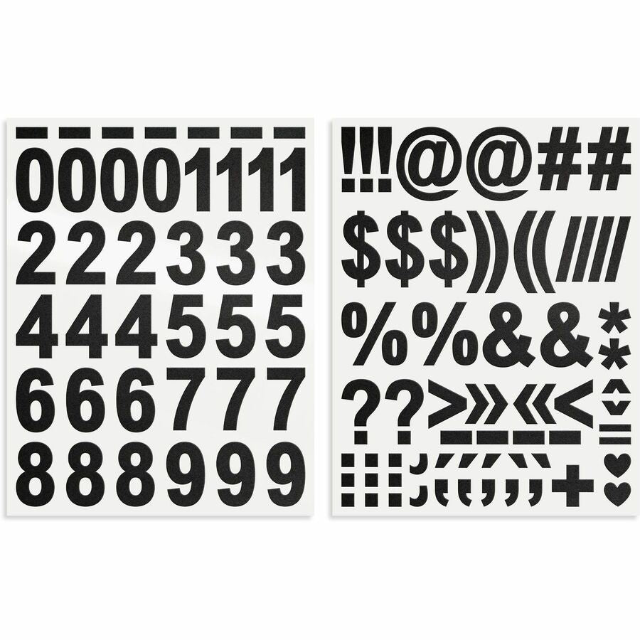 Avery Pre-Cut Vinyl Numbers and Symbols - 45953