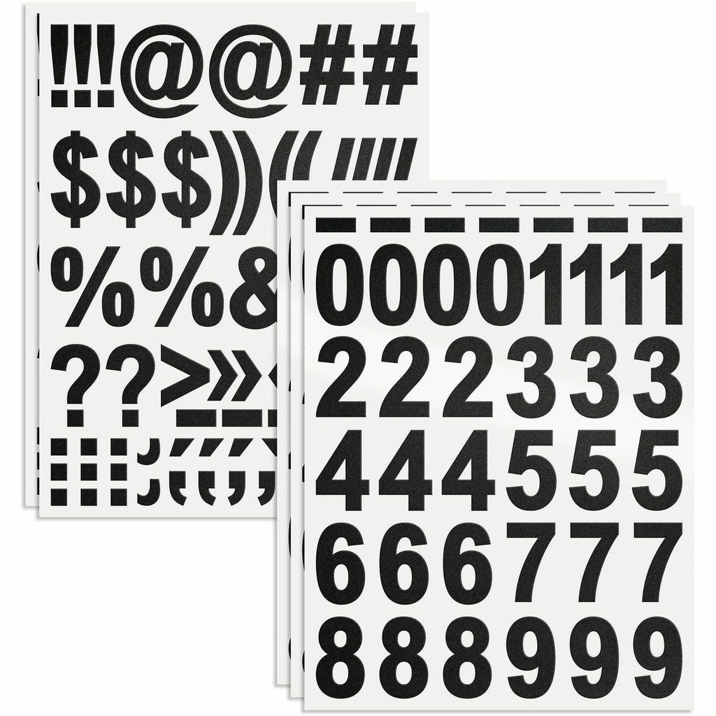 Avery Pre-Cut Vinyl Numbers and Symbols