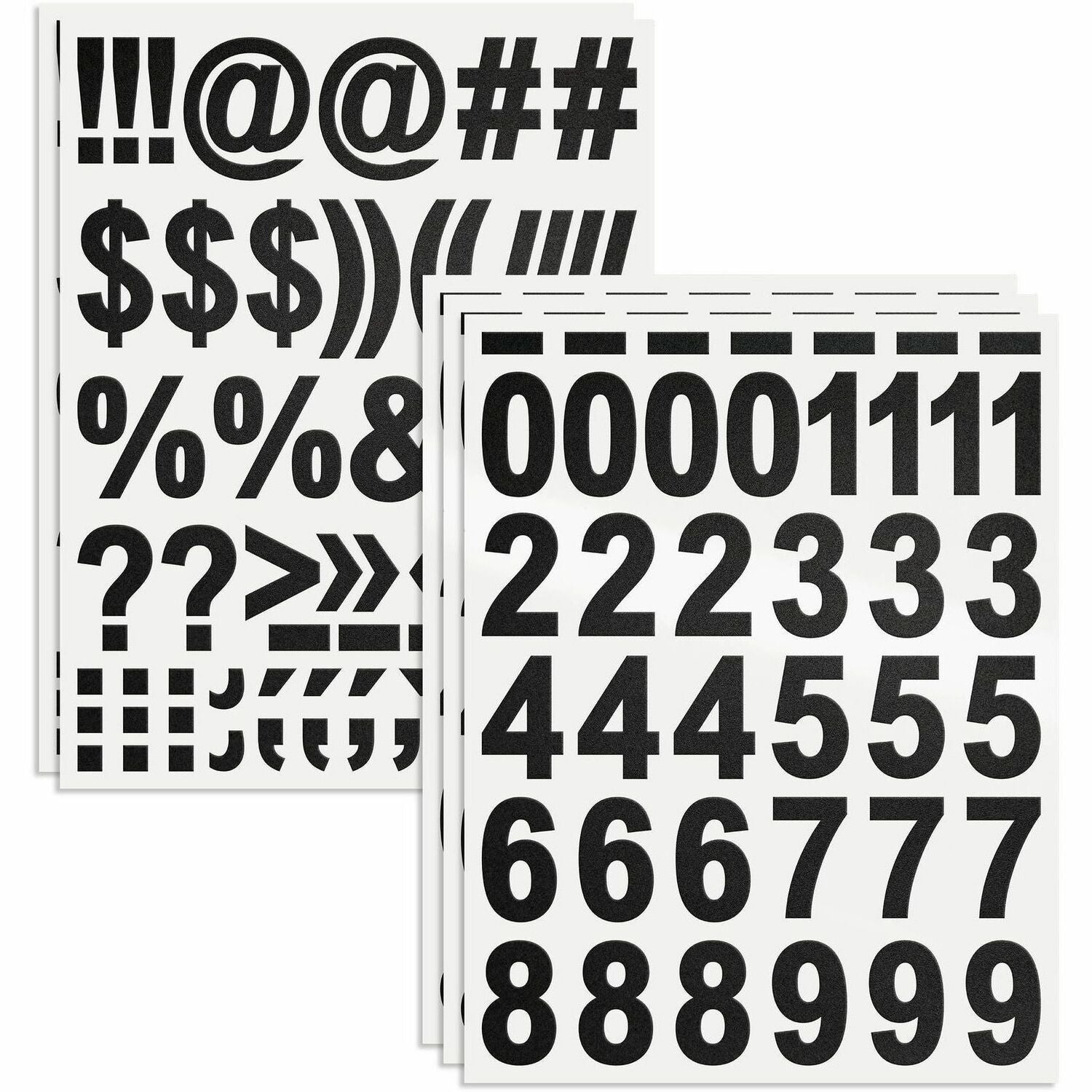 Avery Pre-Cut Vinyl Numbers and Symbols