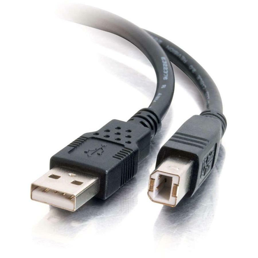 Main Image for C2G 5m (16.4ft) USB Cable - USB A to B - 28AWG Conductor Size - Black