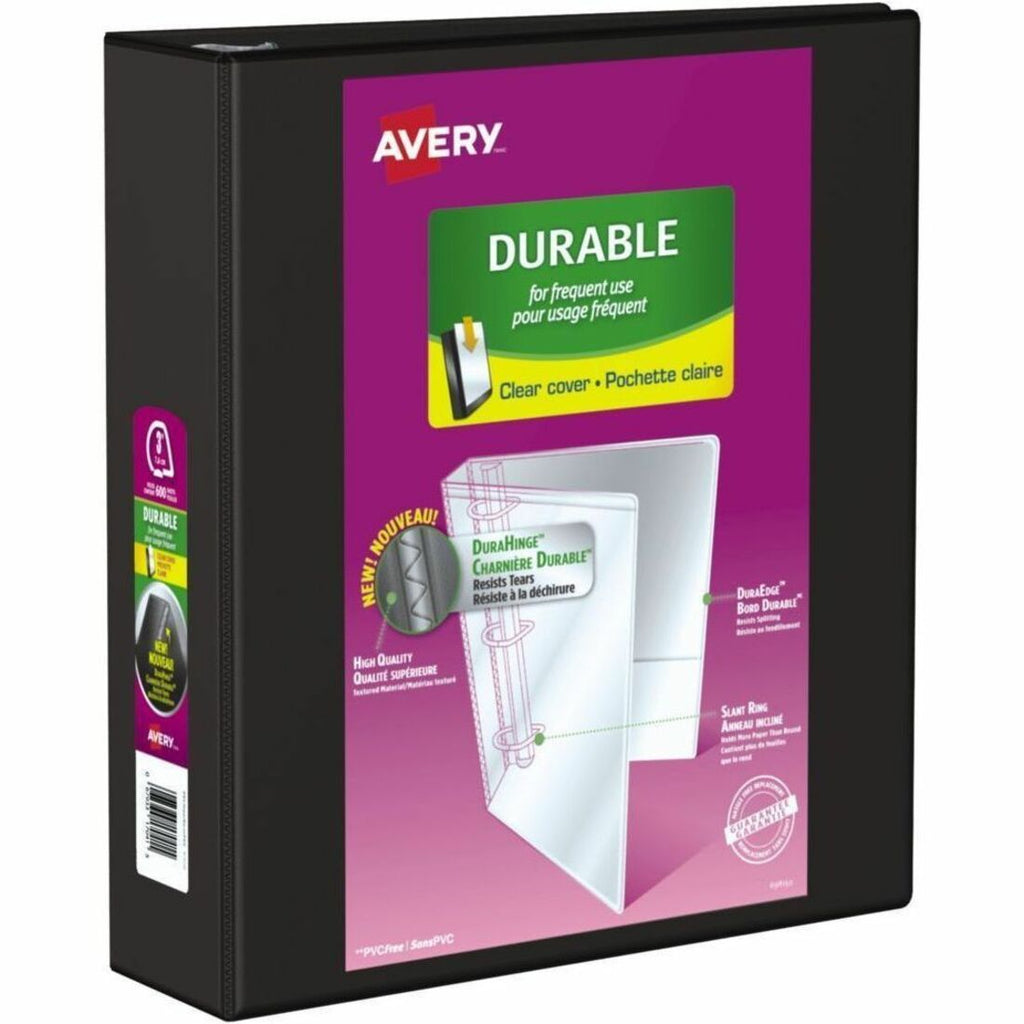 Avery Durable View Binder 3" , Slant D Rings