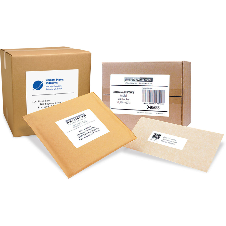 Avery PRES-a-ply™ Shipping Labels for Laser, Inkjet and Copier Printers, 2" x 4" - 30603