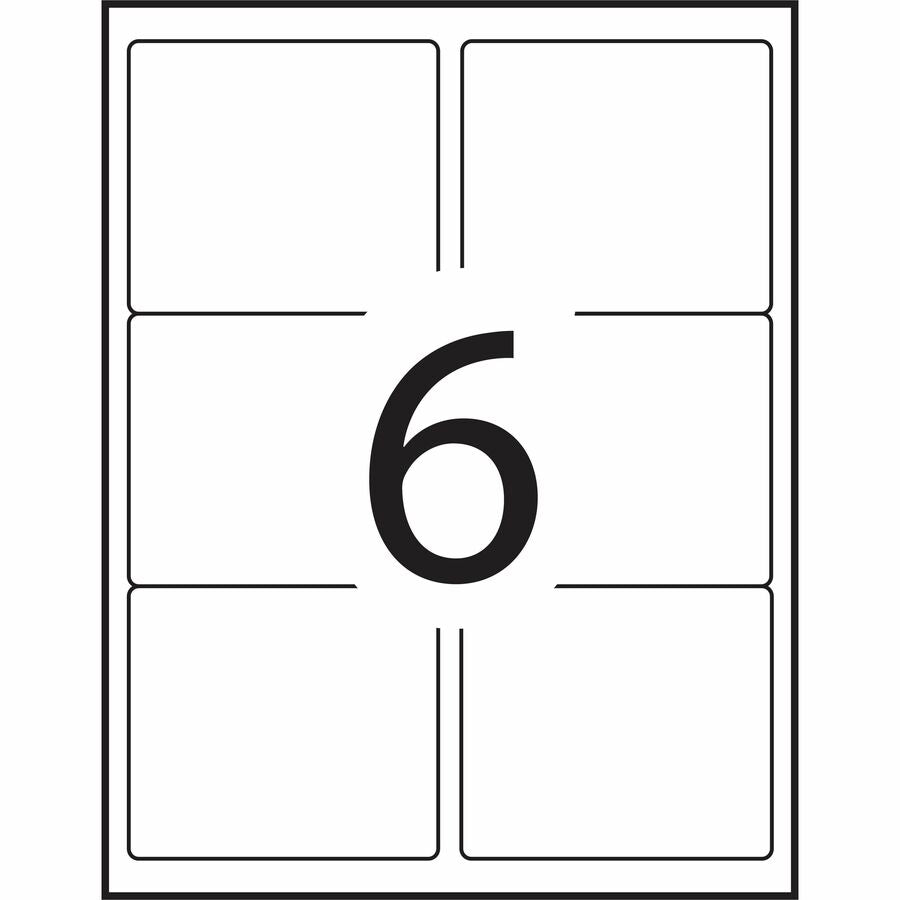 Avery PRES-a-ply™ Shipping Labels for Laser, Inkjet and Copier Printers, 3-1/3" x 4" - 30604