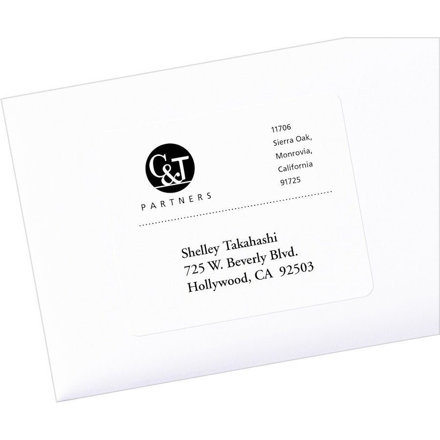 Avery PRES-a-ply™ Shipping Labels for Laser, Inkjet and Copier Printers, 3-1/3" x 4" - 30604