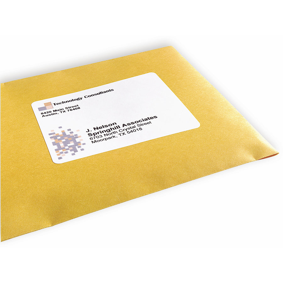 Avery PRES-a-ply™ Shipping Labels for Laser, Inkjet and Copier Printers, 3-1/3" x 4" - 30604
